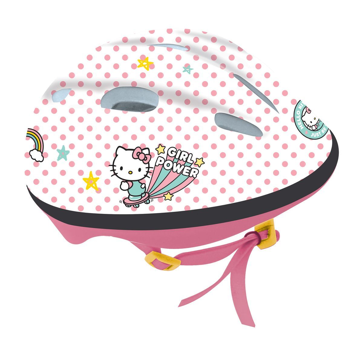 HELLO KITTY Set 2 protections + casque - Hello Kitty 