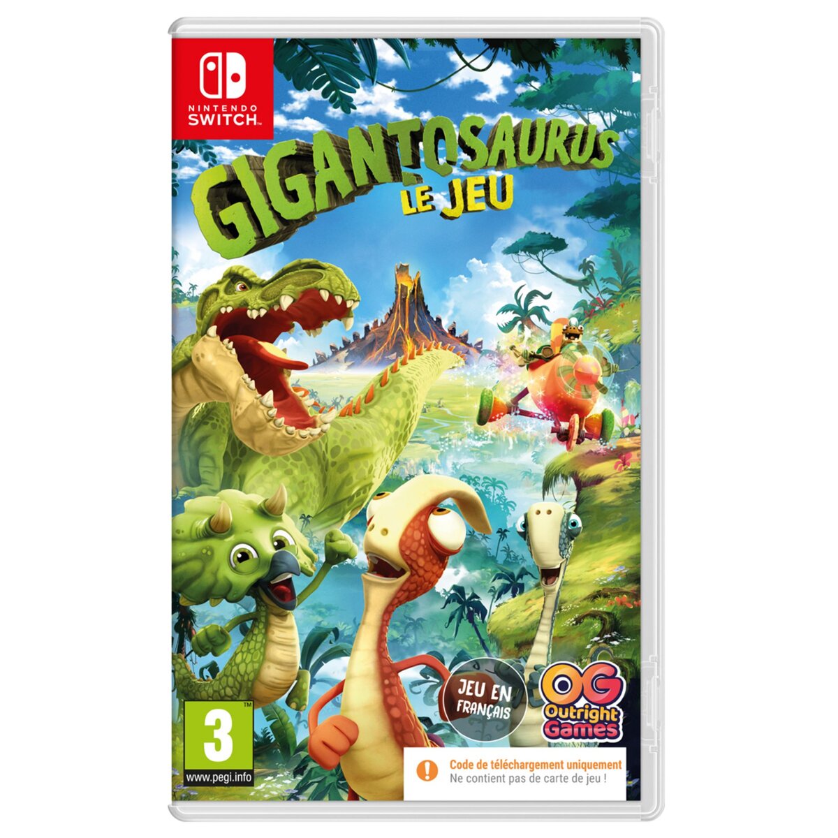 Gigantausorus Nintendo Switch Code de téléchargement