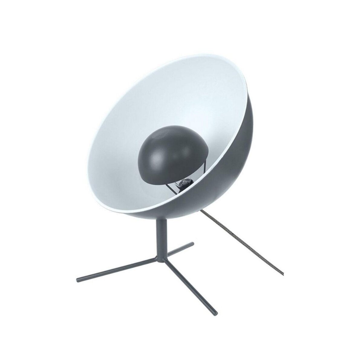 The Home Deco Factory Lampe trépied en métal Cinéma - H. 45 cm