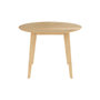Voir la diapositive 6 : MAISON PAVANE Table ronde 4 personnes en bois clair D100 cm-Réno