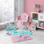 Voir la diapositive 2 : Paris Prix Tapis Enfant Déco  Petite Sirena  45x75cm Rose