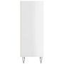 Voir la diapositive 5 : VIDAXL Buffet blanc brillant 34,5x32,5x90 cm bois d'ingenierie