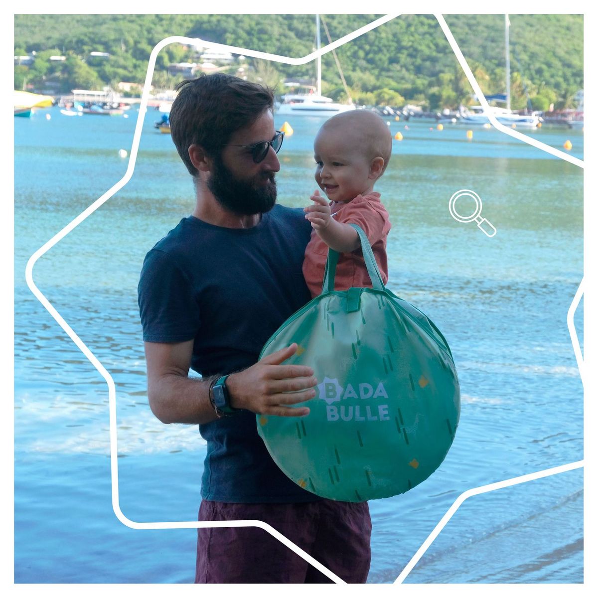 BADABULLE Tente Anti-UV 50+