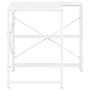 Voir la diapositive 5 : VIDAXL Bureau d'ordinateur Blanc 120x72x70 cm