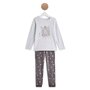 IN EXTENSO Ensemble pyjama velours ours fille