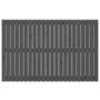 Voir la diapositive 4 : VIDAXL Tete de lit murale Gris 140x3x90 cm Bois massif de pin