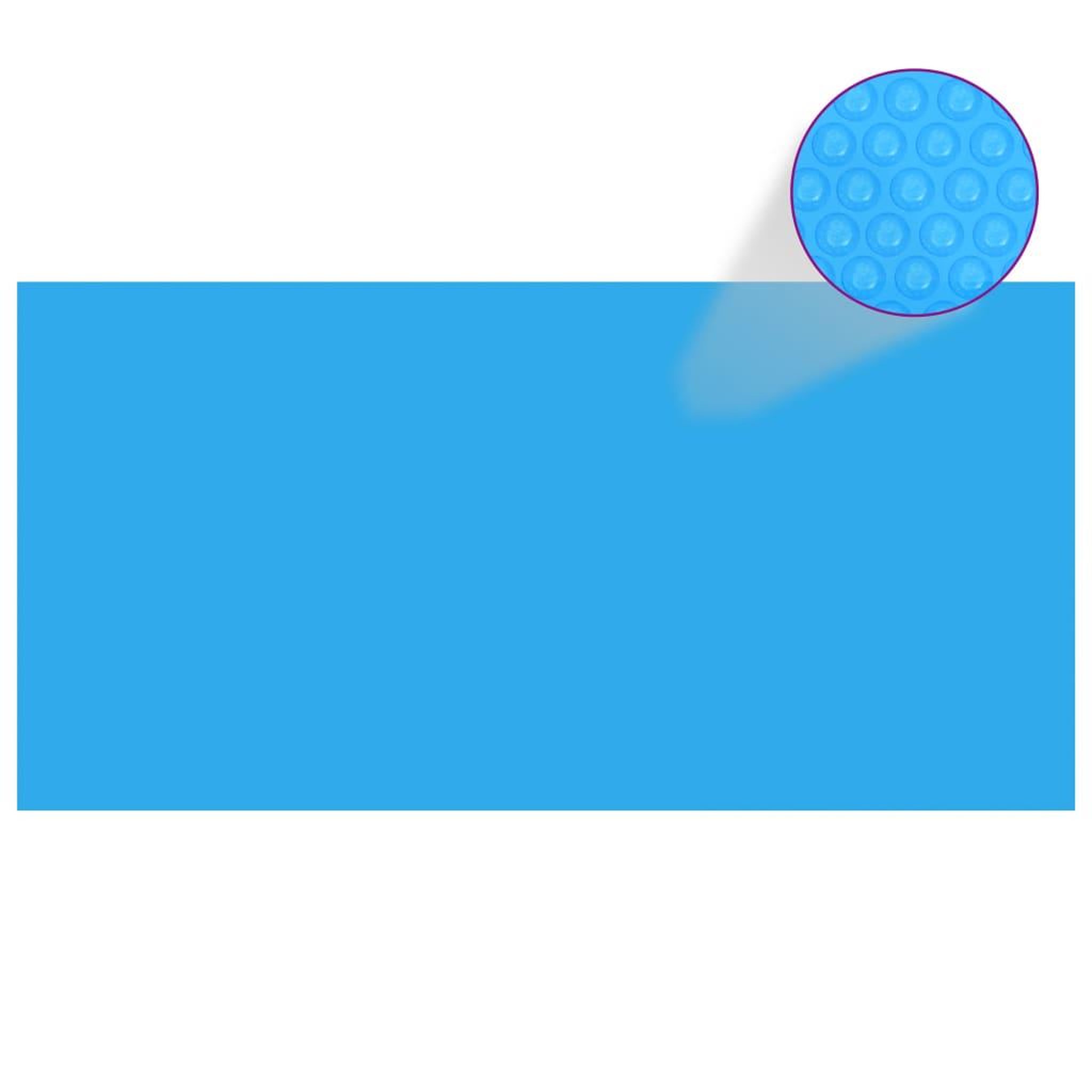 Voir la diapositive 1 : VIDAXL Bache de piscine rectangulaire 732 x 366 cm PE Bleu