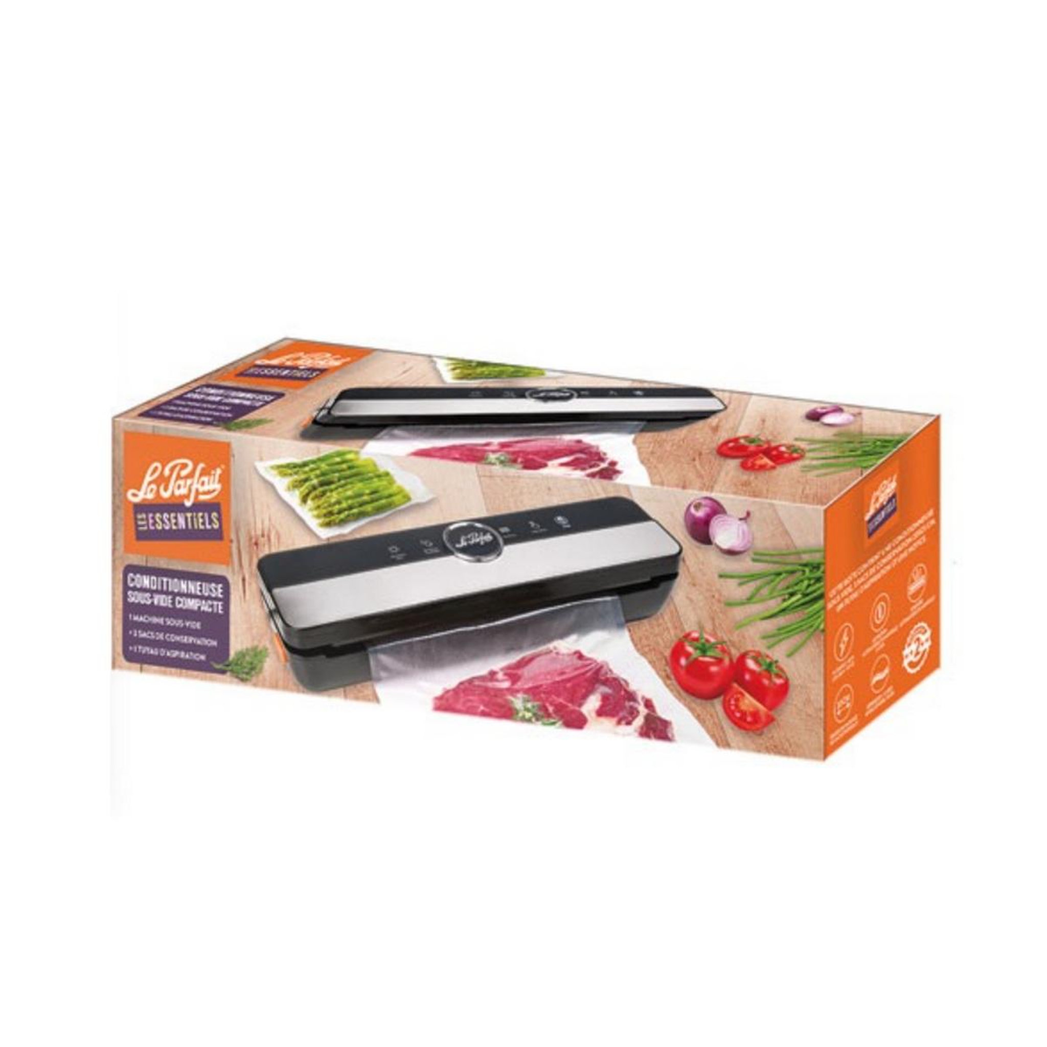 Voir la diapositive 4 : Le parfait Appareil à emballage sous-vide 130w - 47112b1