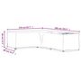 Voir la diapositive 6 : VIDAXL Housses de salon de jardin en forme de L 2 pcs 16 œillets