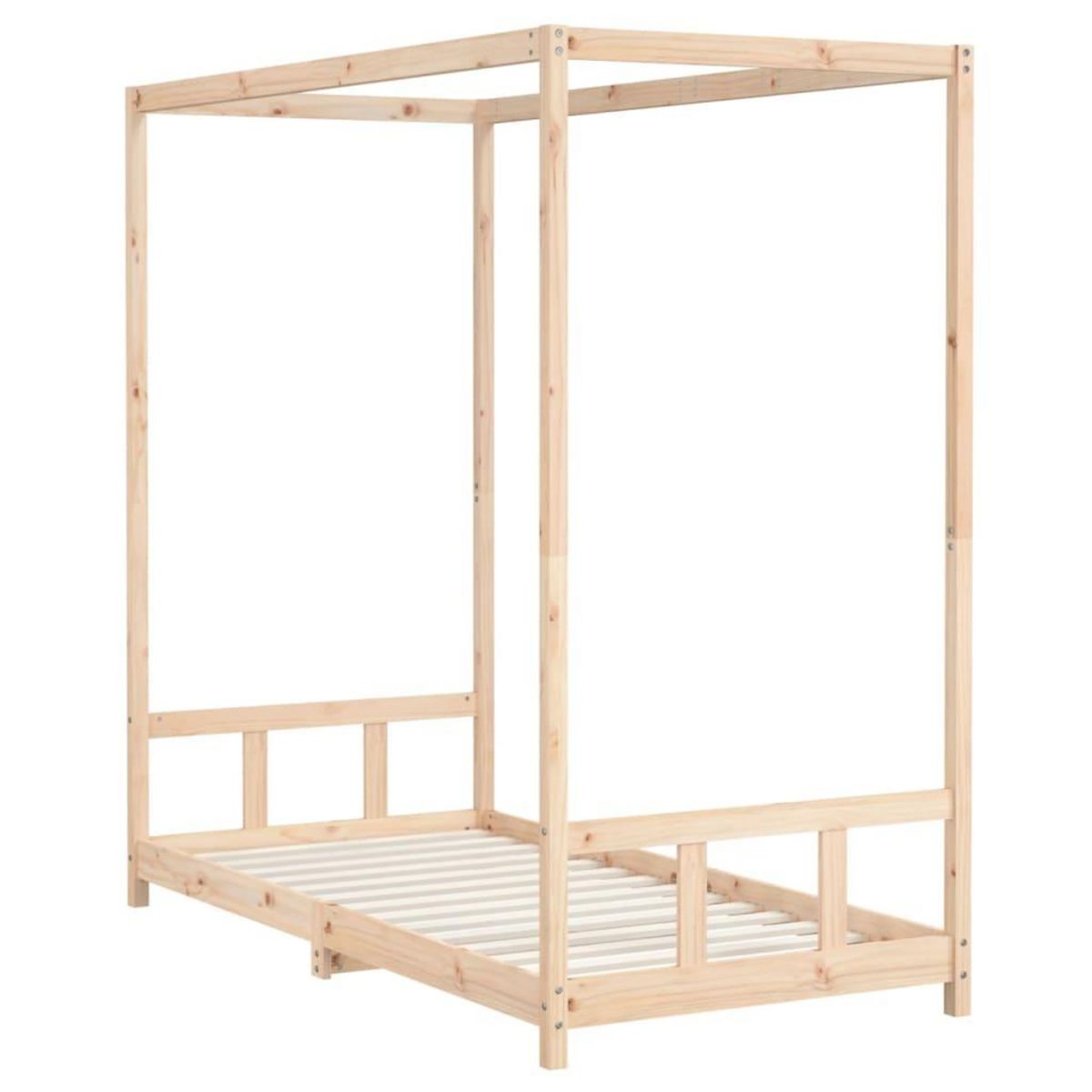 VIDAXL Cadre de lit pour enfant 90x190 cm Bois de pin massif