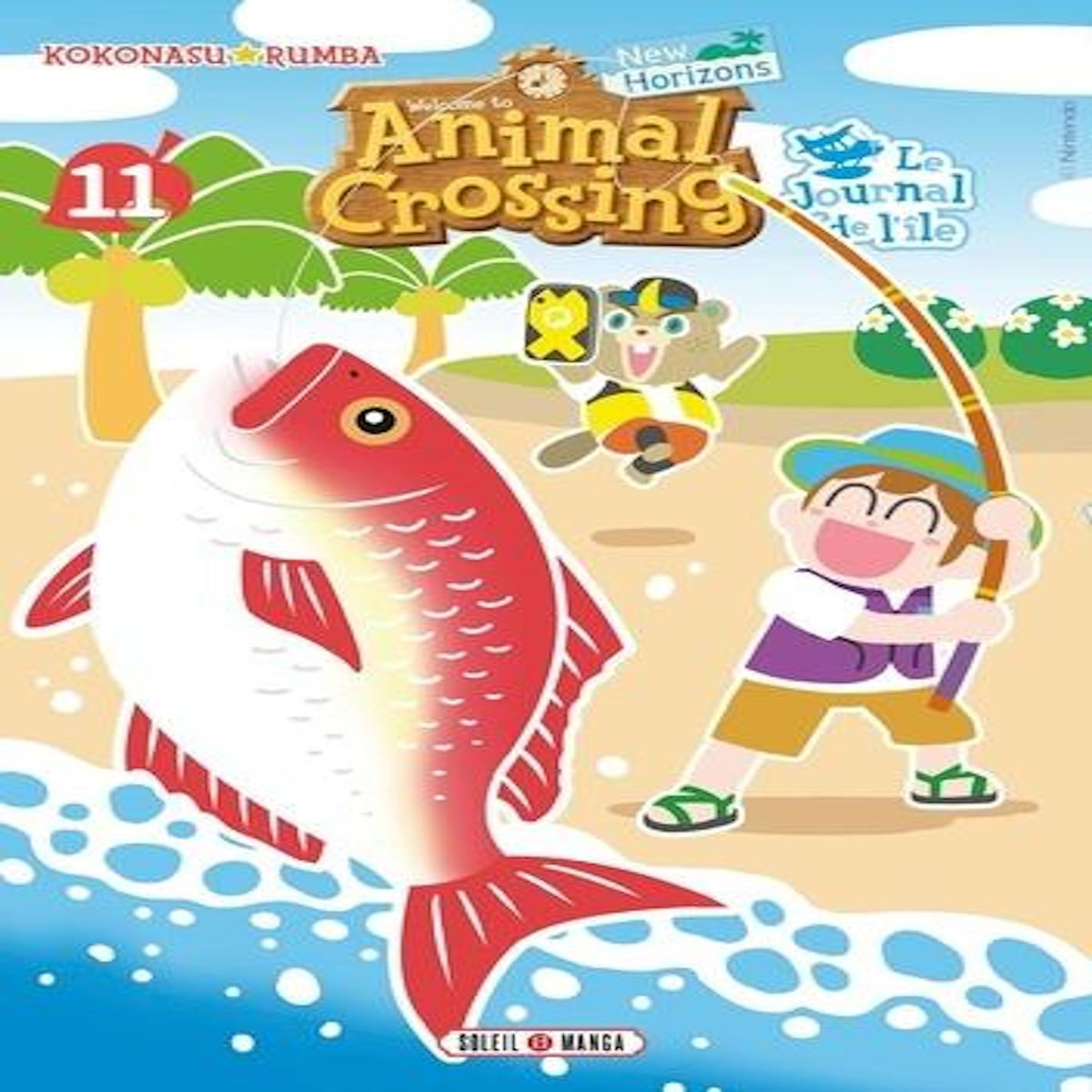 ANIMAL CROSSING : NEW HORIZONS - LE JOURNAL DE L'ILE TOME 11 , Rumba Kokonasu