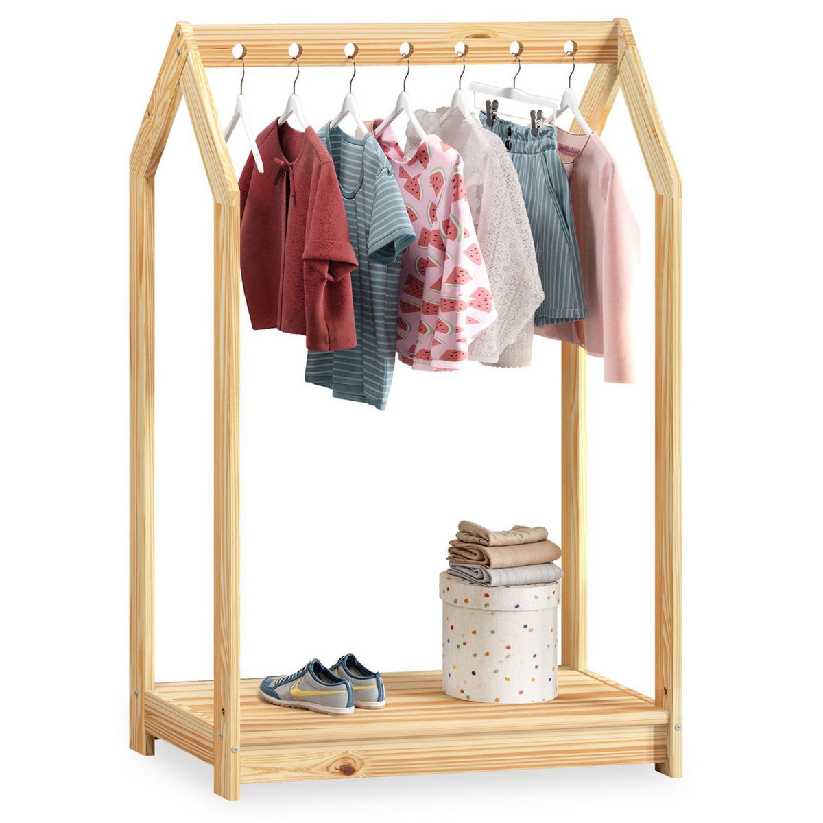 IDIMEX Portant enfant SALLY en pin massif