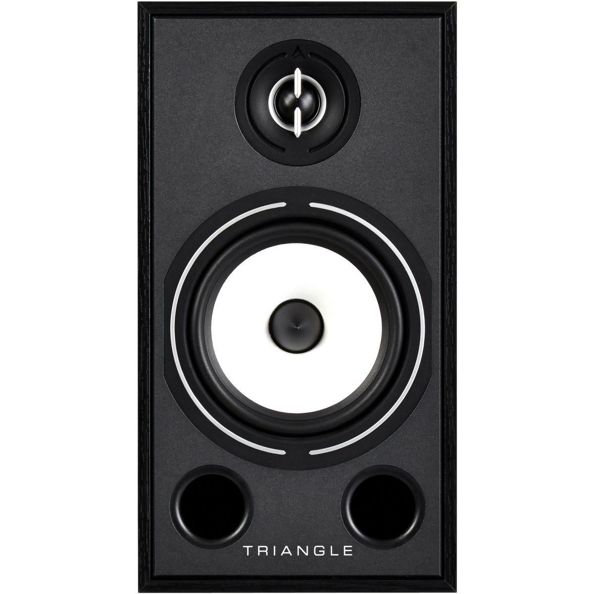 Triangle Enceinte bibliothèque Borea BR03 noire