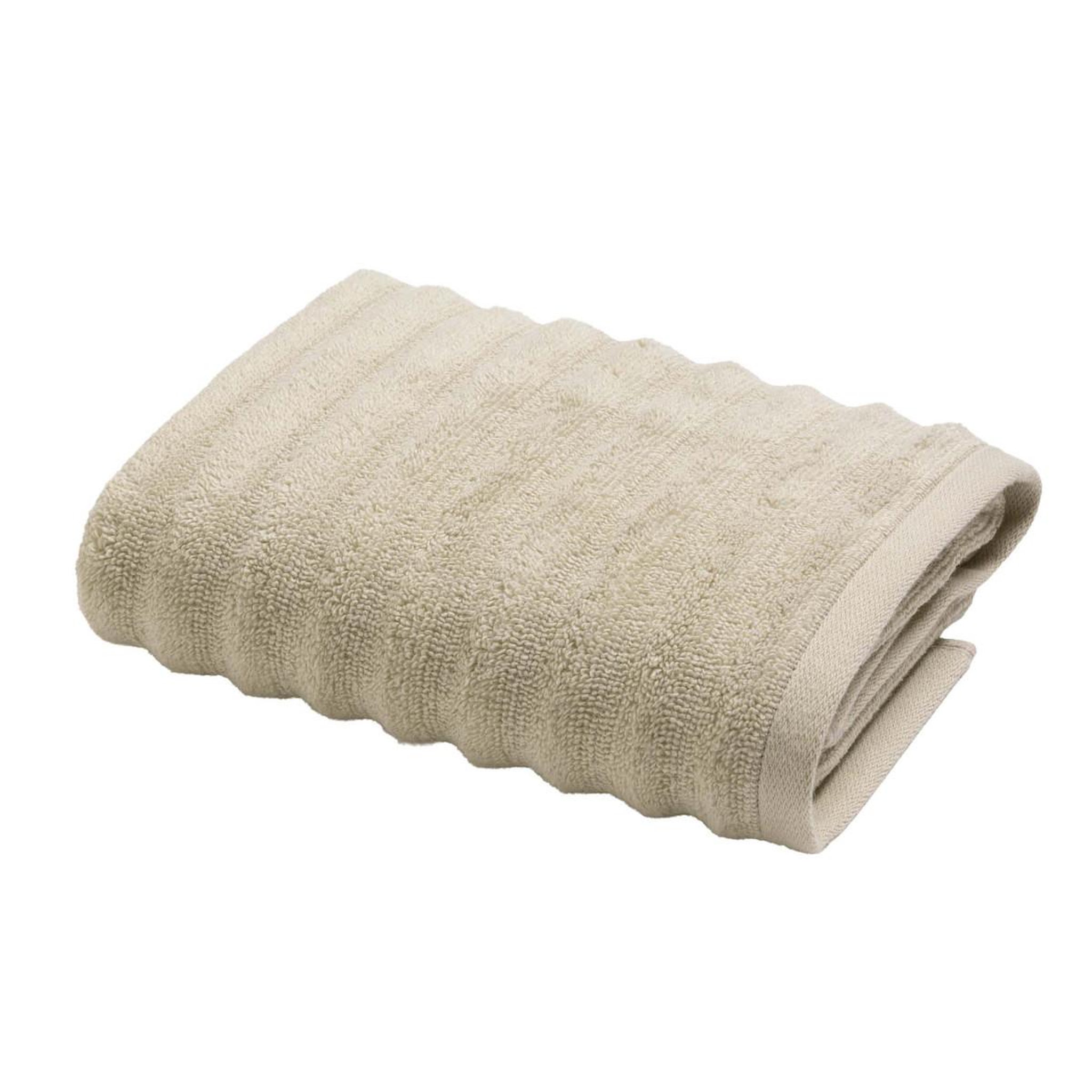 Douceur d'Intérieur Serviette de toilette  maya  50x90cm taupe