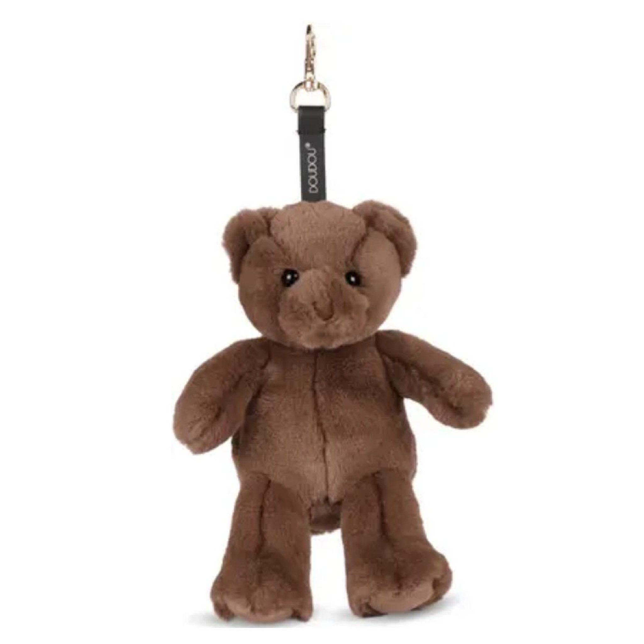 DOUDOU ET COMPAGNIE Bijou de sac - Nounours marron glacé