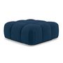 Voir la diapositive 1 : LISA DESIGN Ruby - pouf en velours texturé