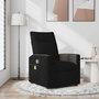 Voir la diapositive 1 : VIDAXL Fauteuil de massage inclinable Noir Tissu