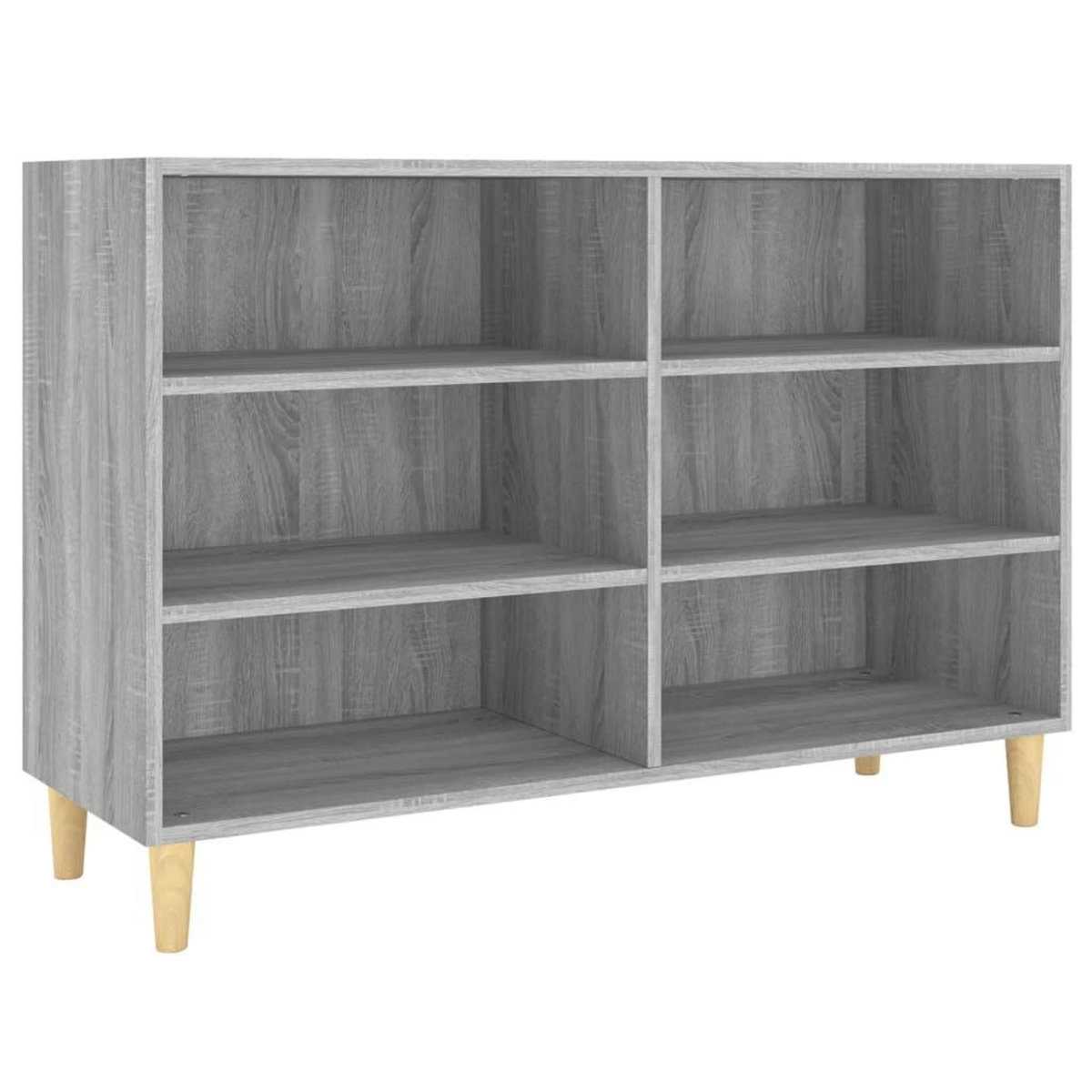 VIDAXL Buffet sonoma gris 103,5x35x70 cm bois d'ingenierie