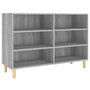 Voir la diapositive 2 : VIDAXL Buffet sonoma gris 103,5x35x70 cm bois d'ingenierie