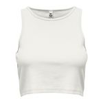JACQUELINE DE YONG Crop Top  Femme JDY Sofia. Coloris disponibles : Blanc