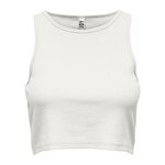 JACQUELINE DE YONG Crop Top  Femme JDY Sofia. Coloris disponibles : Blanc