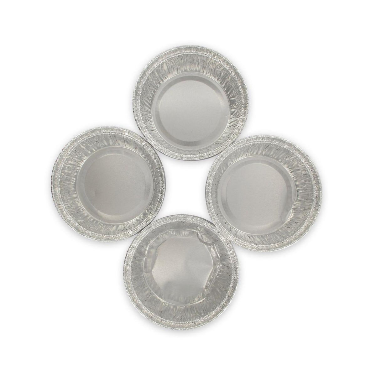 Fackelmann Lot de 10 ramequins en aluminium 4 x 9 cm Fackelmann