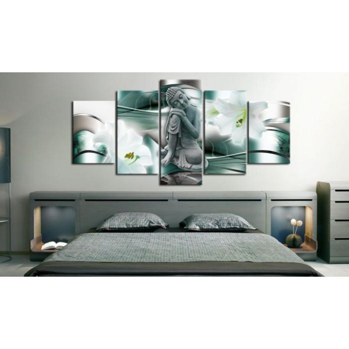 Paris Prix Tableau Imprimé  Buddha & Lilies