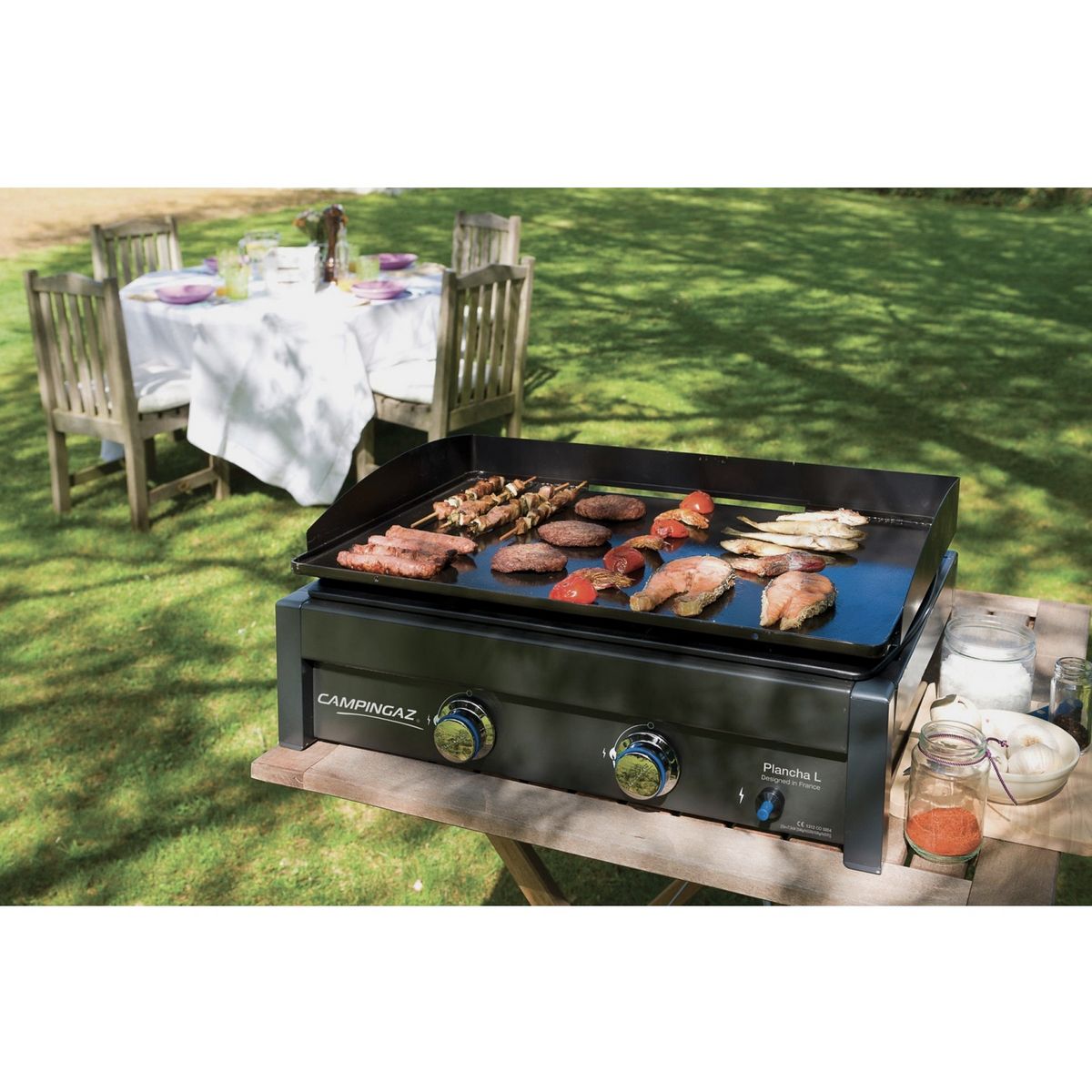 CAMPINGAZ Plancha gaz à poser L2 