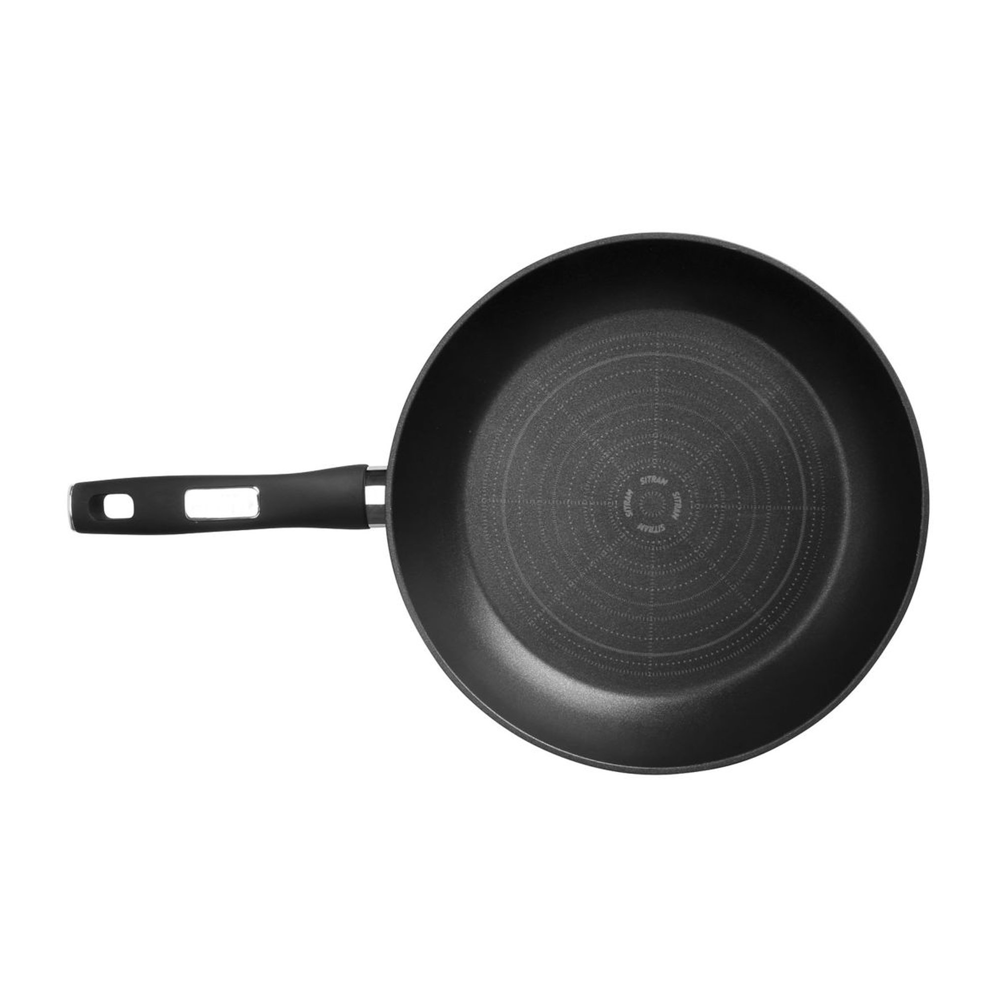 Voir la diapositive 2 : SITRAM Poele induction aluminium forgé ROSSINI 32 cm