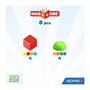 Voir la diapositive 2 : Geomag Blocs magnétiques - GEOMAG - Magicube 061 - 8 pieces - Empilables - Plastique recyclé
