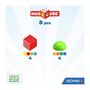 Voir la diapositive 2 : Geomag Blocs magnétiques - GEOMAG - Magicube 061 - 8 pieces - Empilables - Plastique recyclé