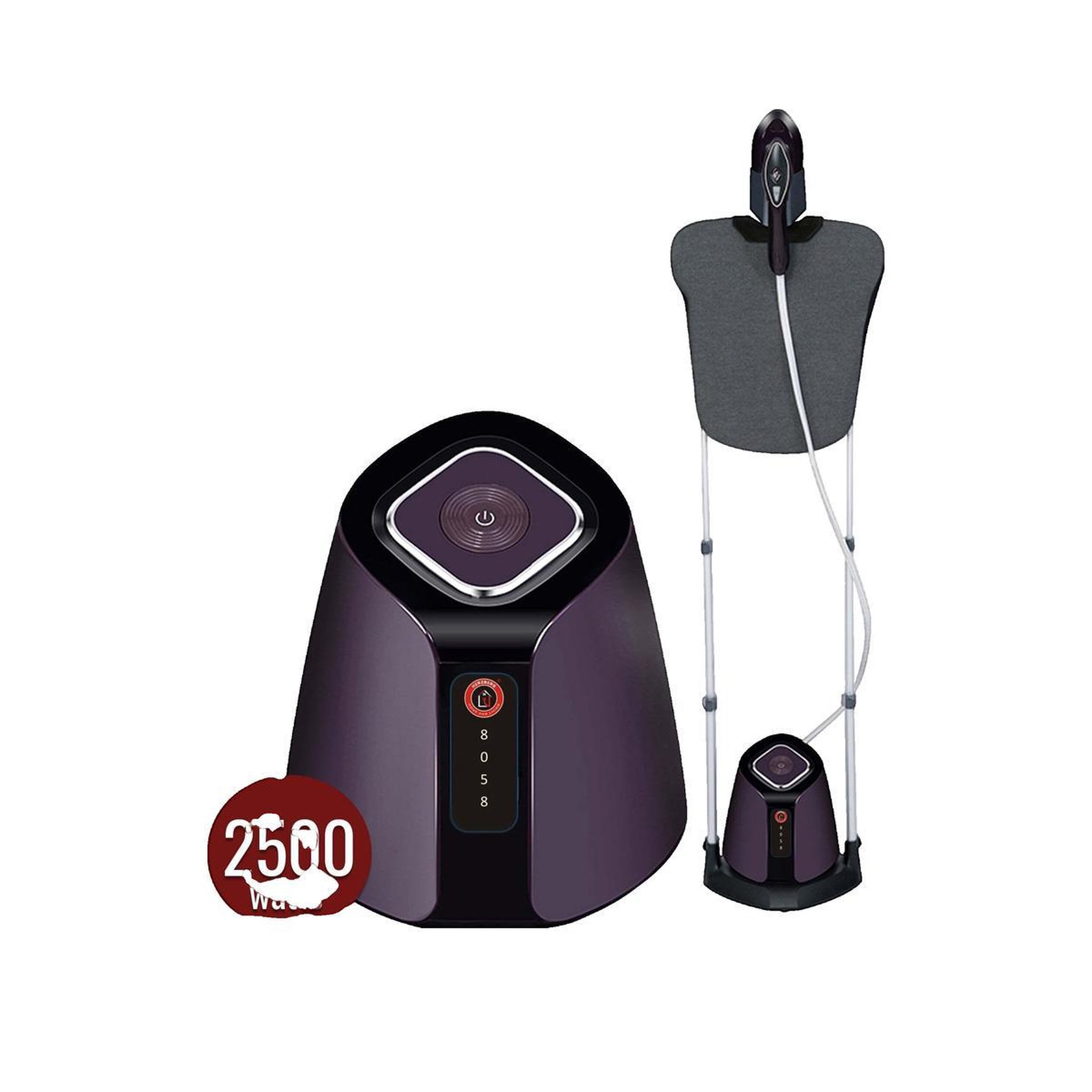 Herzberg Défroisseur vapeur Herzberg HG-8058 avec station de repassage 2500W 4.5 Bars 1200ml