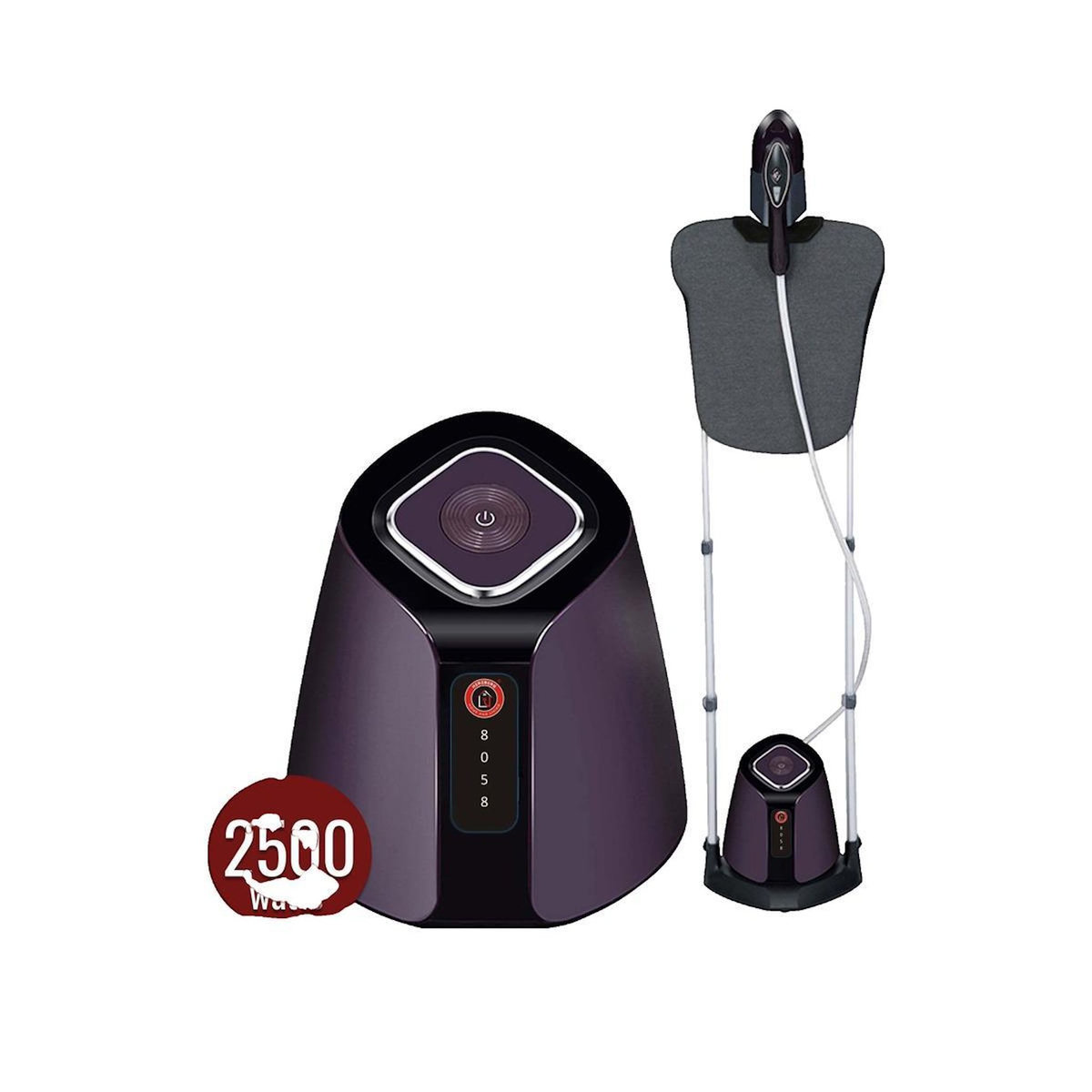 Herzberg Défroisseur vapeur Herzberg HG-8058 avec station de repassage 2500W 4.5 Bars 1200ml