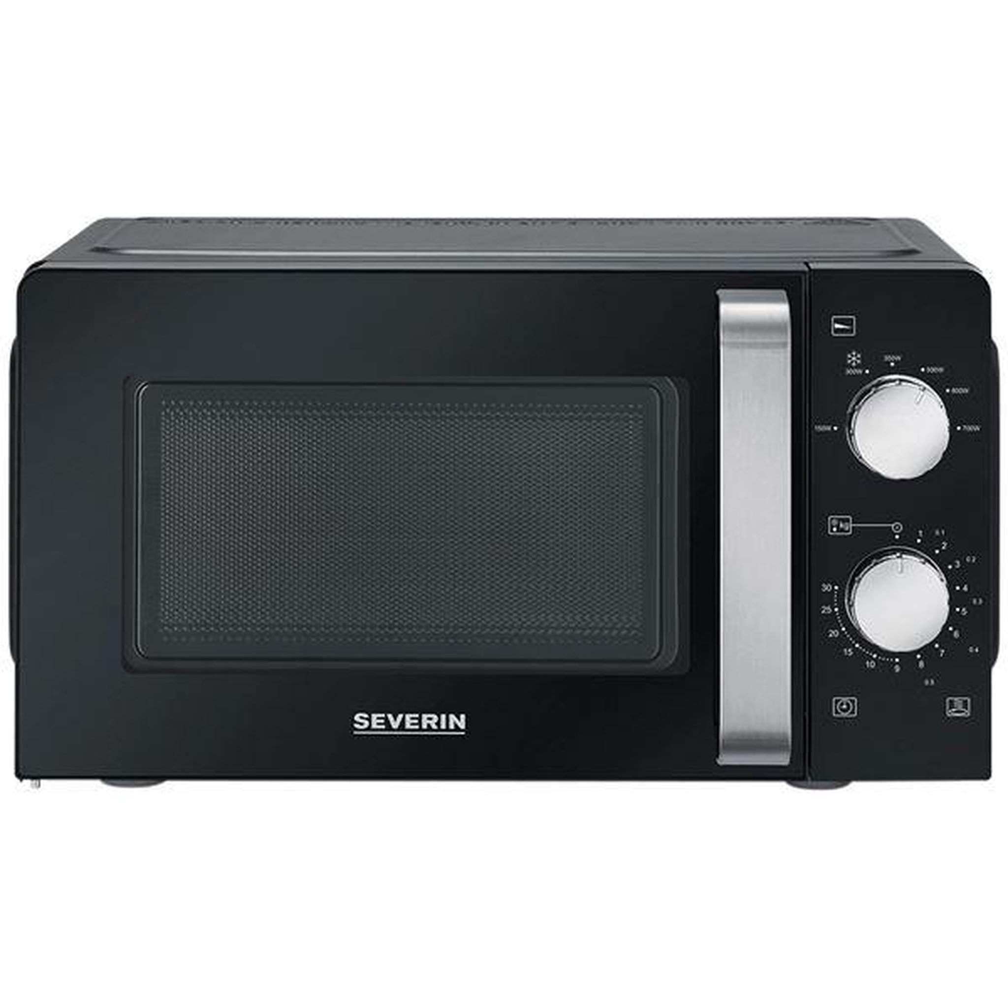 SEVERIN Micro-ondes solo 17l 700w noir/argent - MW7886