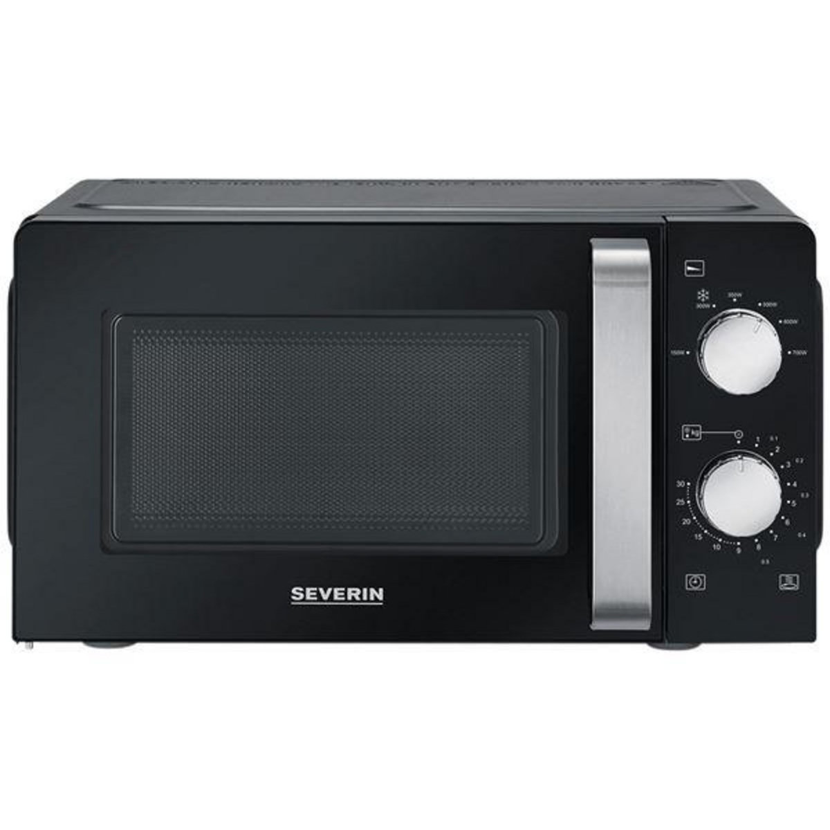 SEVERIN Micro-ondes solo 17l 700w noir/argent - MW7886