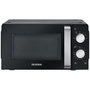 Voir la diapositive 1 : SEVERIN Micro-ondes solo 17l 700w noir/argent - MW7886