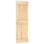 Voir la diapositive 2 : VIDAXL Porte NARVIK 70x210 cm bois massif de pin