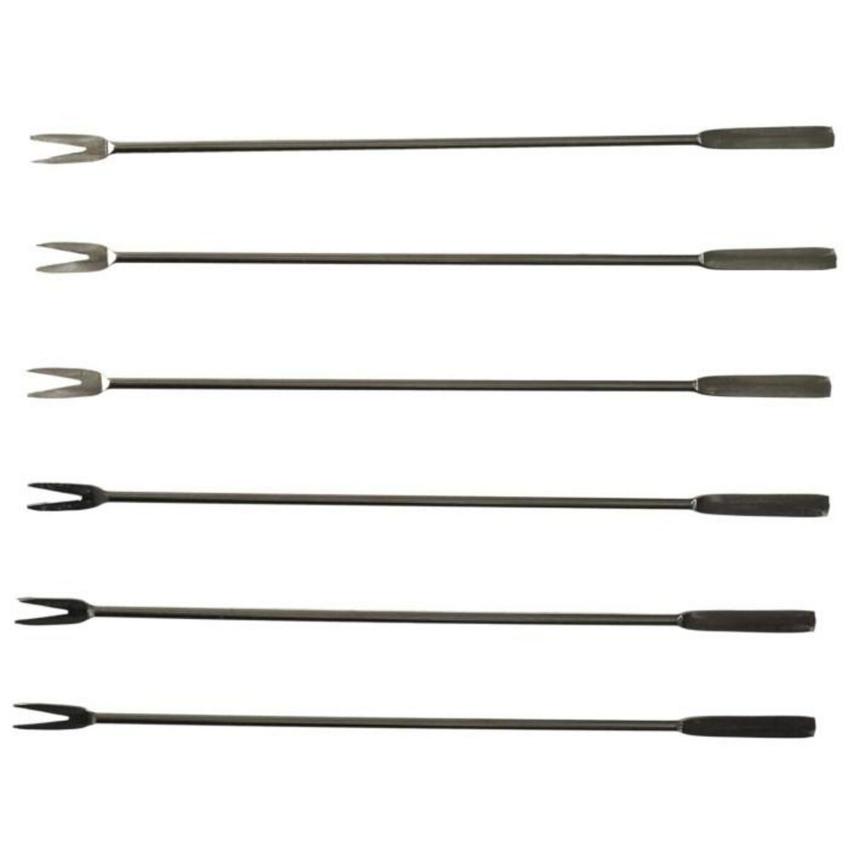 Paris Prix Coffret Dégustation Crustacés  10 Pièces  15cm Argent