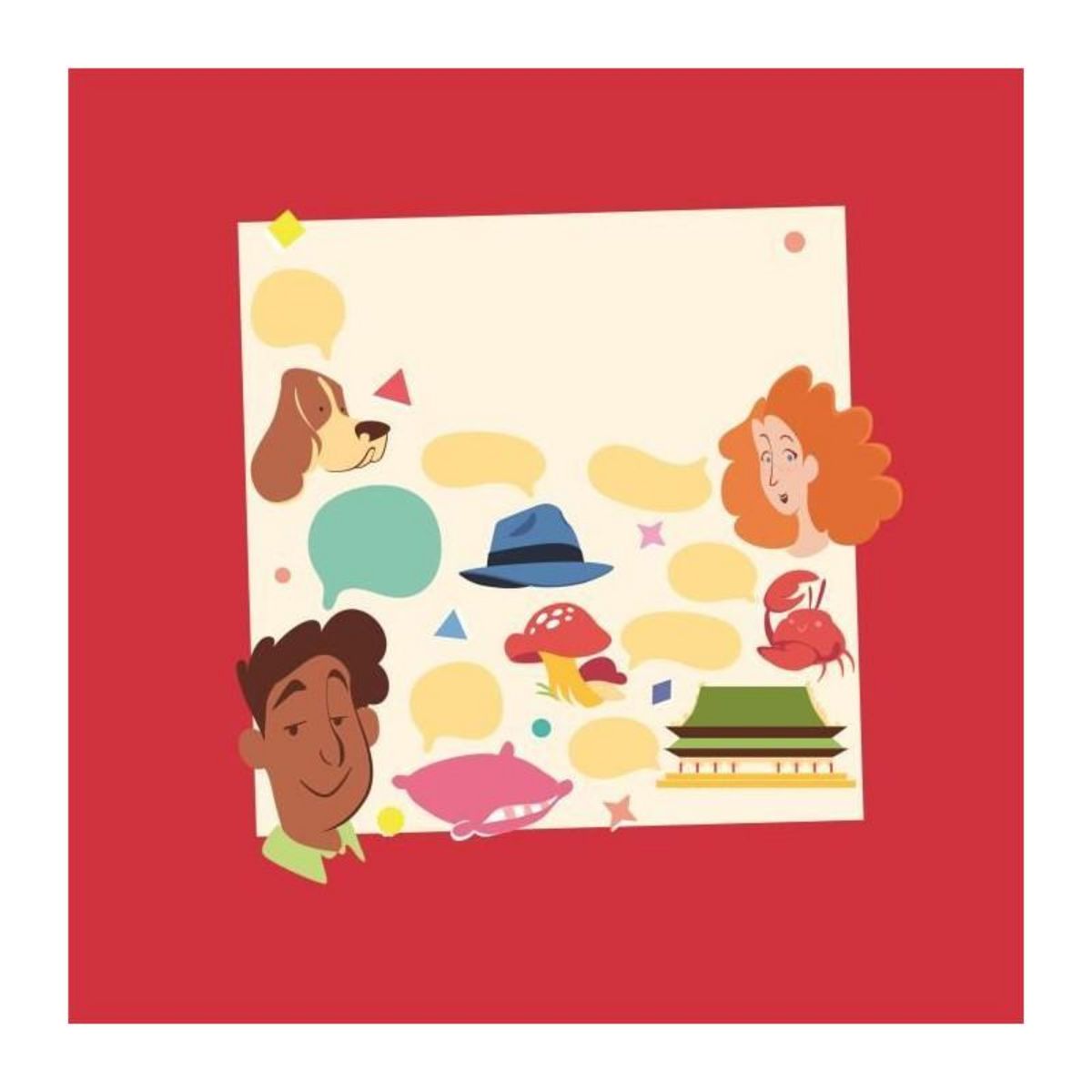 CLEMENTONI Le petit bac, jeu de société CLEMENTONI