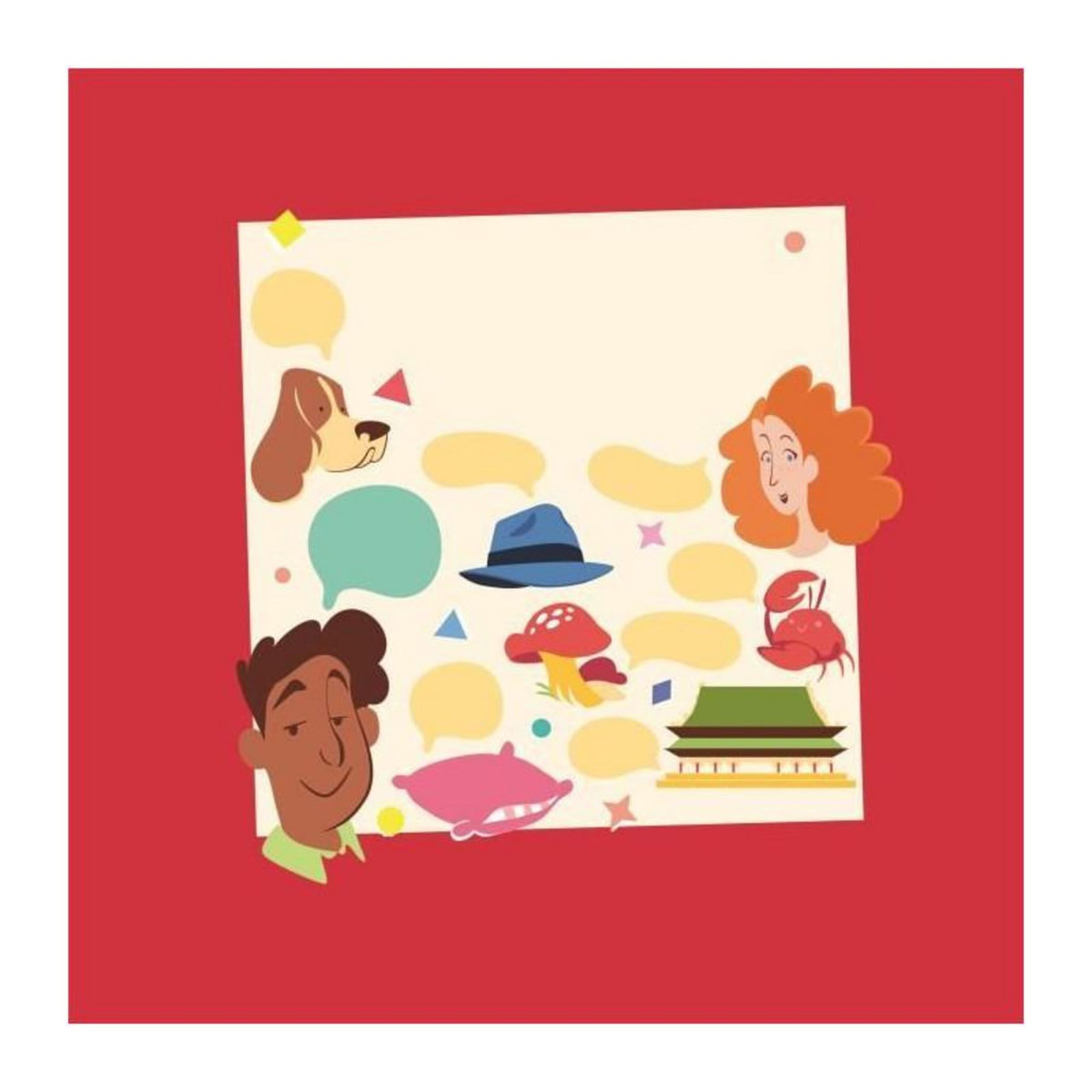 CLEMENTONI Le petit bac, jeu de société CLEMENTONI