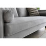 Voir la diapositive 4 : CONCEPT USINE Canapé 3 places en velours gris clair NALHA