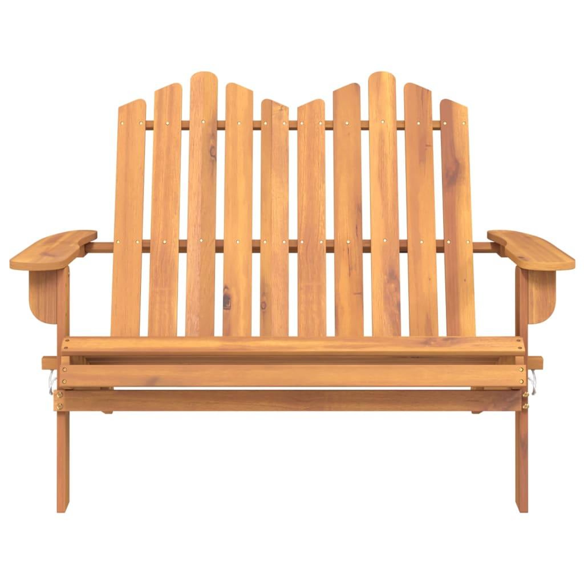 Voir la diapositive 3 : VIDAXL Banc de jardin Adirondack 126 cm bois massif d'acacia