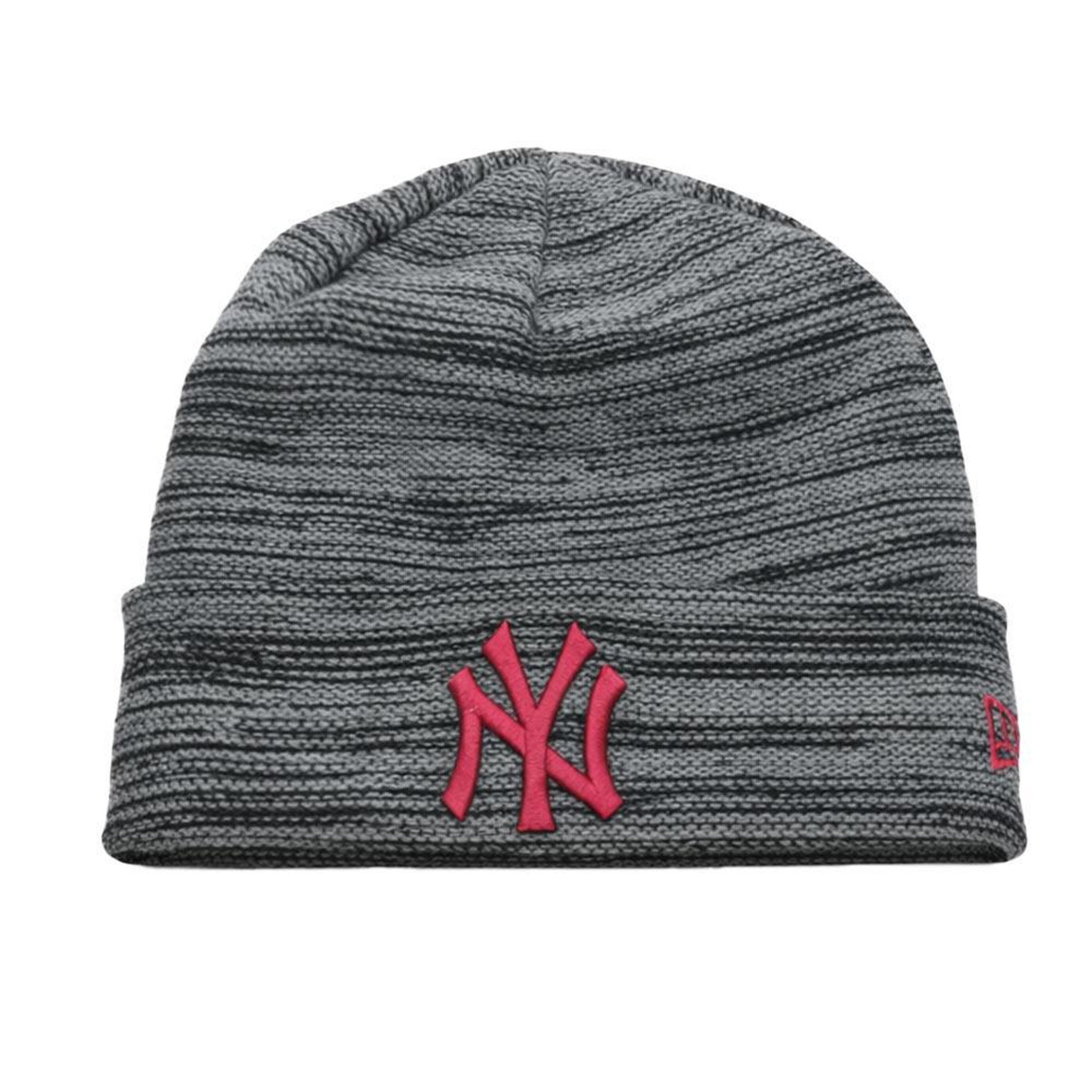 Calvin Klein Bonnet Gris/Noir Femme New Era Marl