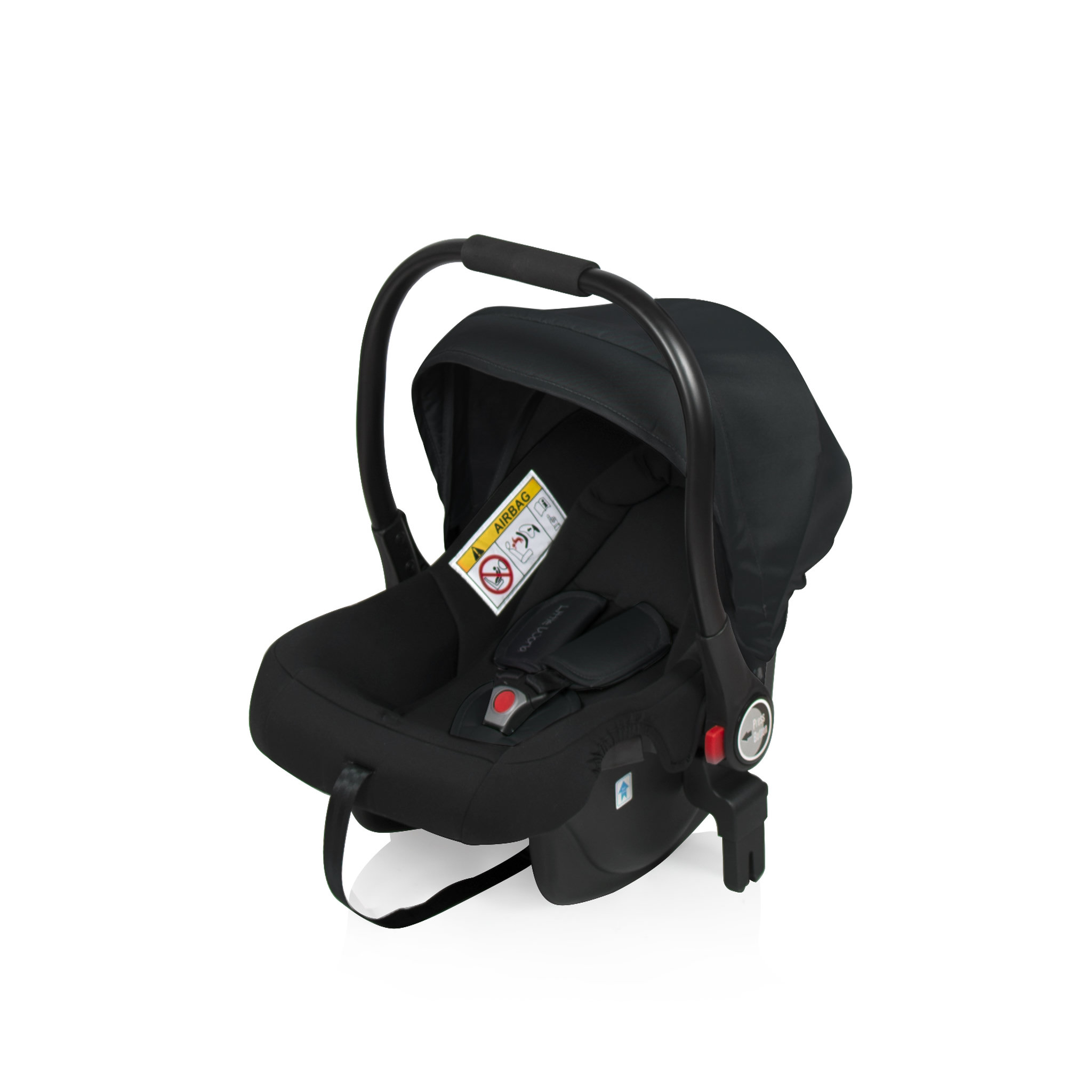Voir la diapositive 4 : LITTLE WORLD Poussette combinée 3 en 1 City Walker noire