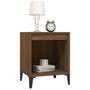 Voir la diapositive 4 : VIDAXL Table de chevet Chene marron 40x35x50 cm
