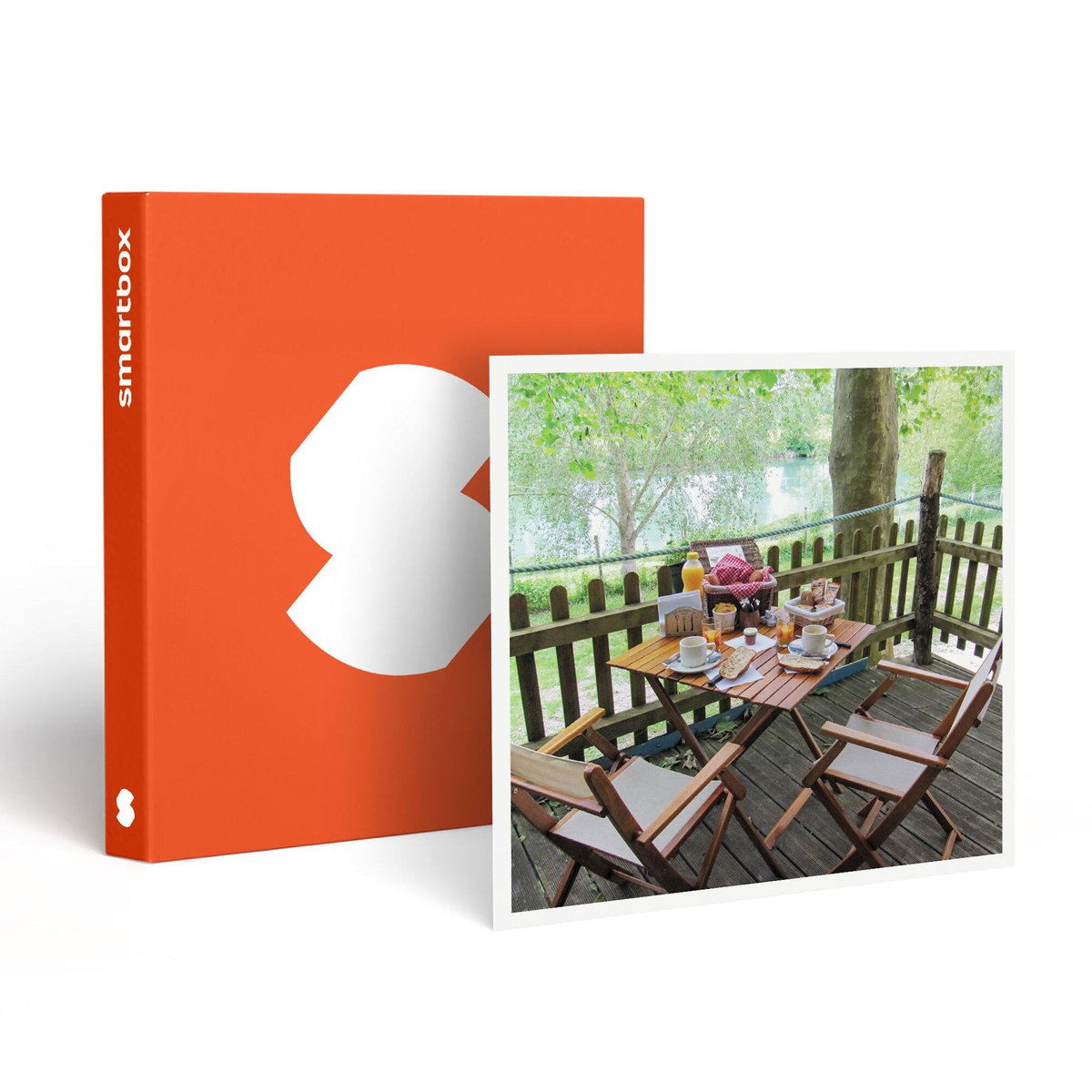 Smartbox 2 jours en cabane perchée en famille dans un camping en bord de Charente - Coffret Cadeau Séjour