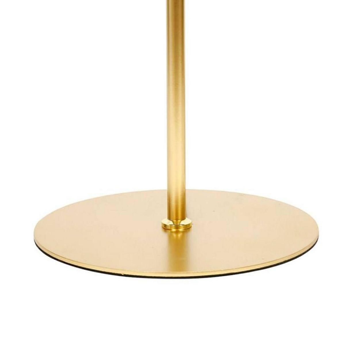 OSTARIA Lampadaire métal tissu noir Aurelia H143