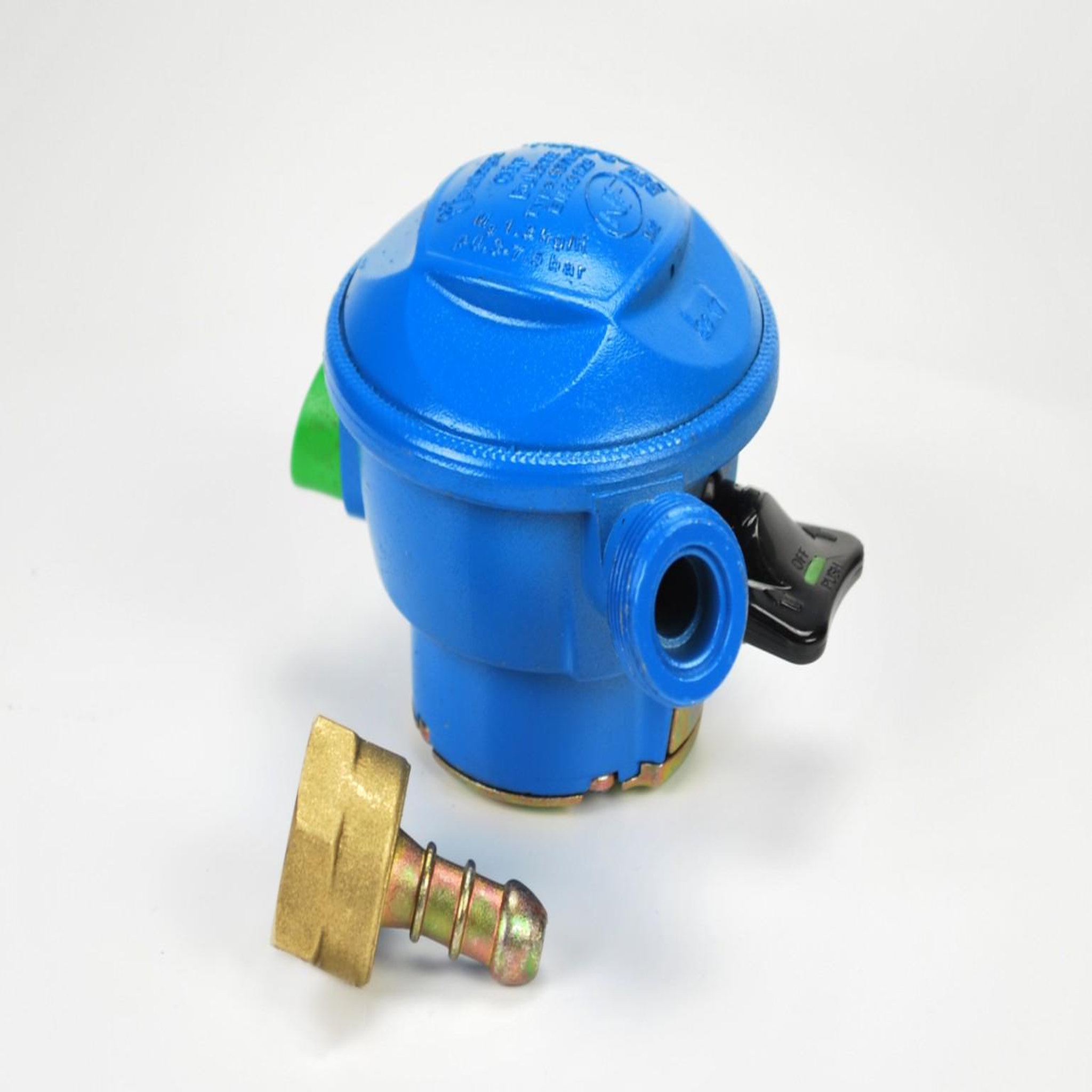 CENTRALE BRICO Détendeur pour gaz butane 28 millibars pour bouteilles cube et viseo, BUTAGAZ