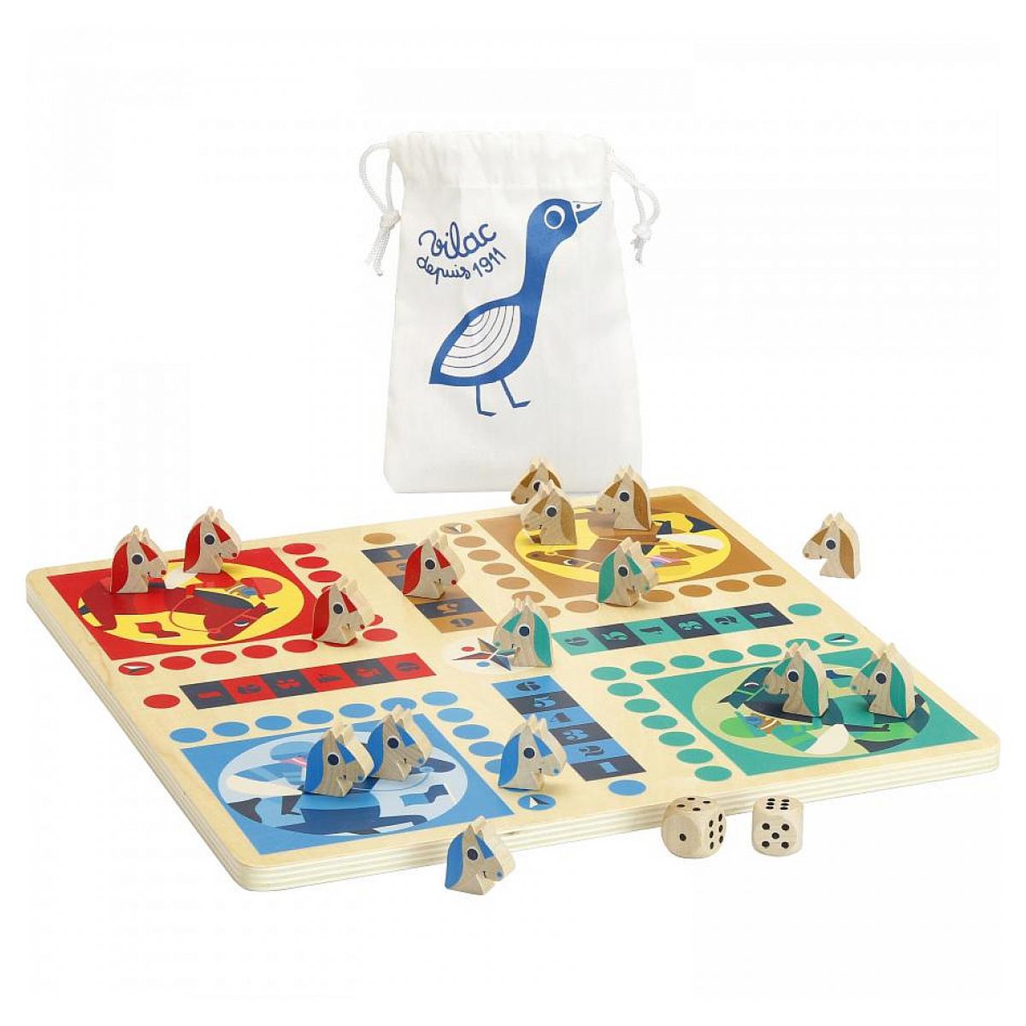 Voir la diapositive 3 : Vilac Coffret de jeux dada oie - Ingela p.arrhenius