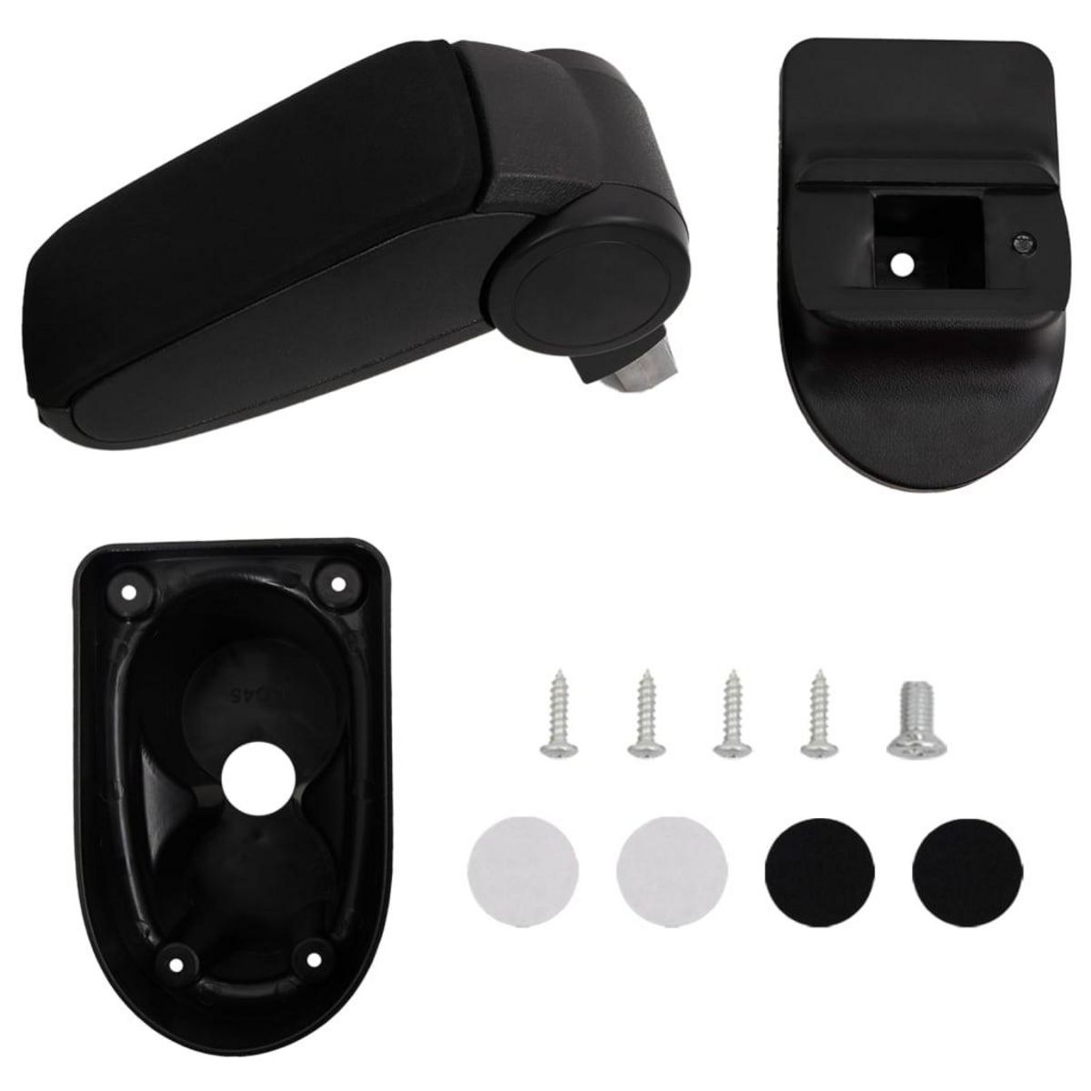 VIDAXL Accoudoir de voiture noir 13x36x(30-46) cm ABS